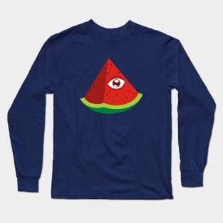 Illuminati Watermelon Long Sleeve T-Shirt